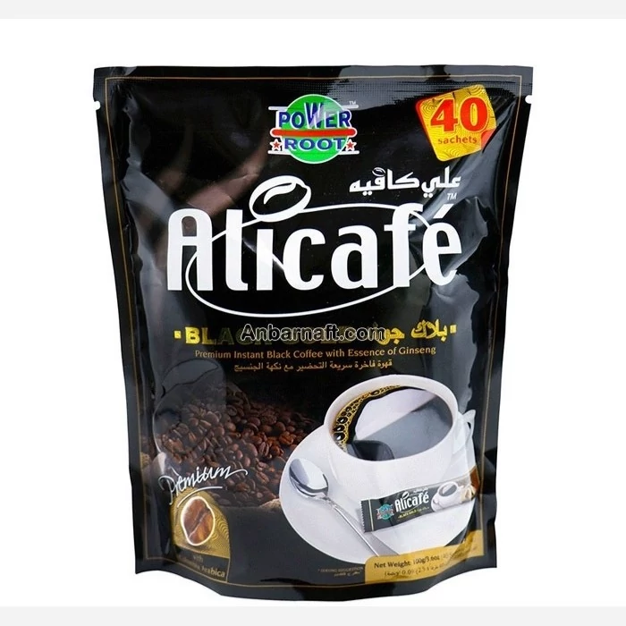 کافی میکس علی کافه کلاسیک 3 در 1 (Alicafe Classic) 40 عددی | طعم اصیل قهوه مالزی