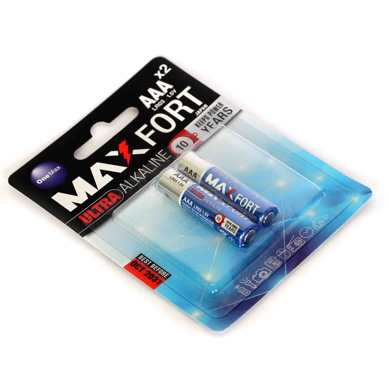 باتری غیر شارژی سایز C معمولی دوتایی MAX FORT