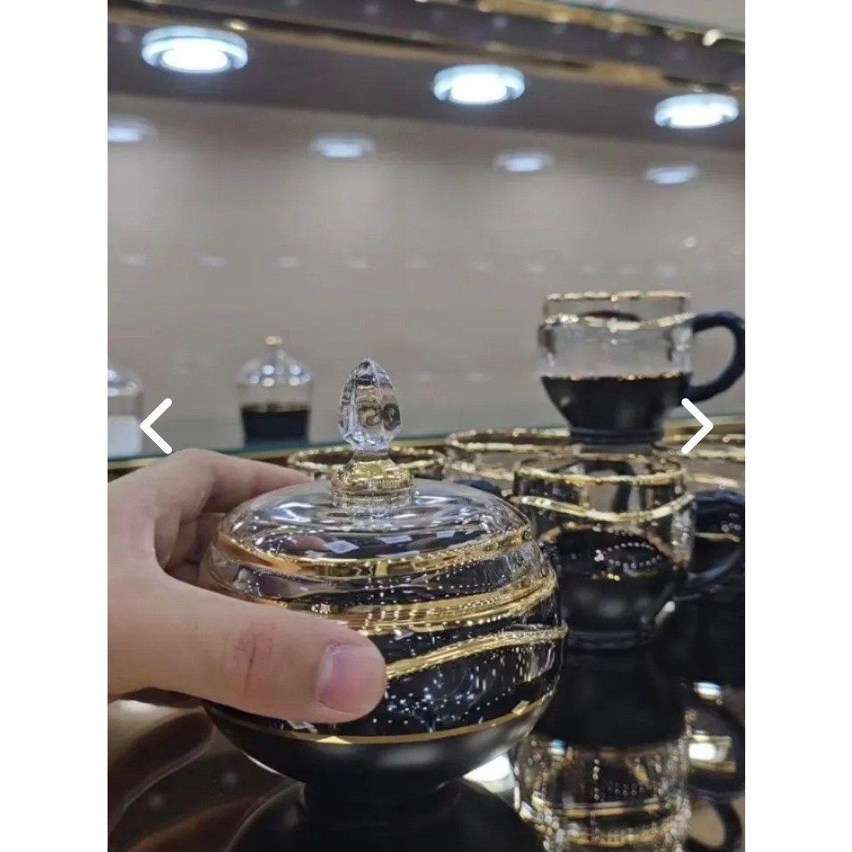 فنجان و قندان وارداتی موراجدید