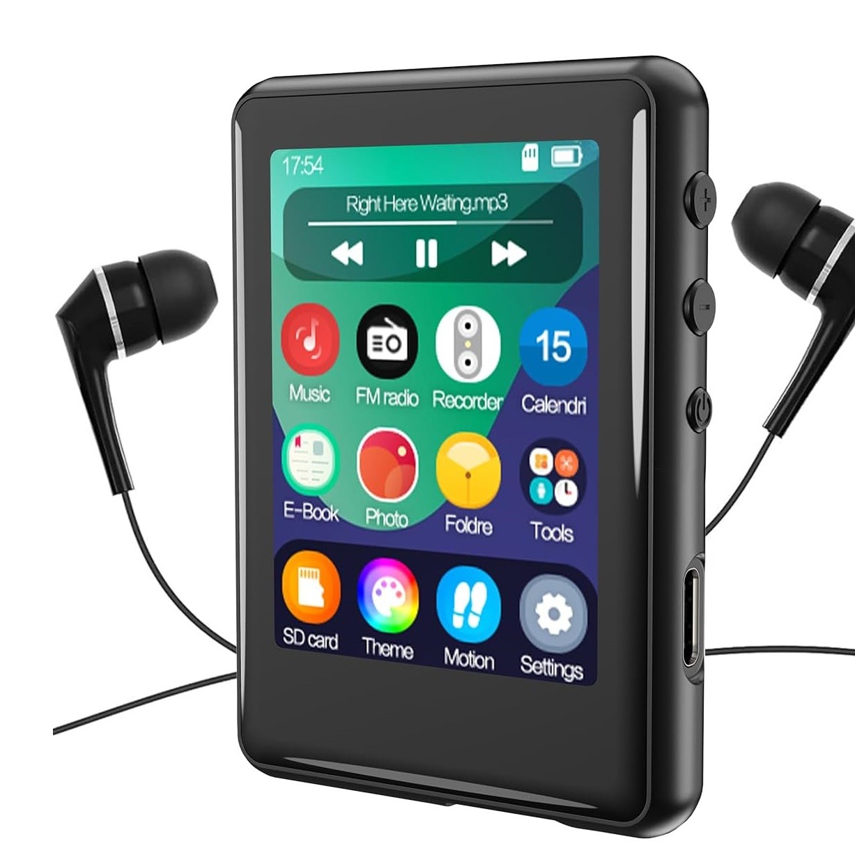 موزیک پلیر tokemisc با حافظه 16 گیگابایتجدید