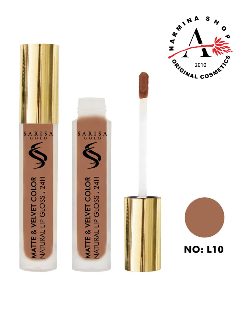 رژلب مایع ساریسا شماره 10 (sarisa gold)
