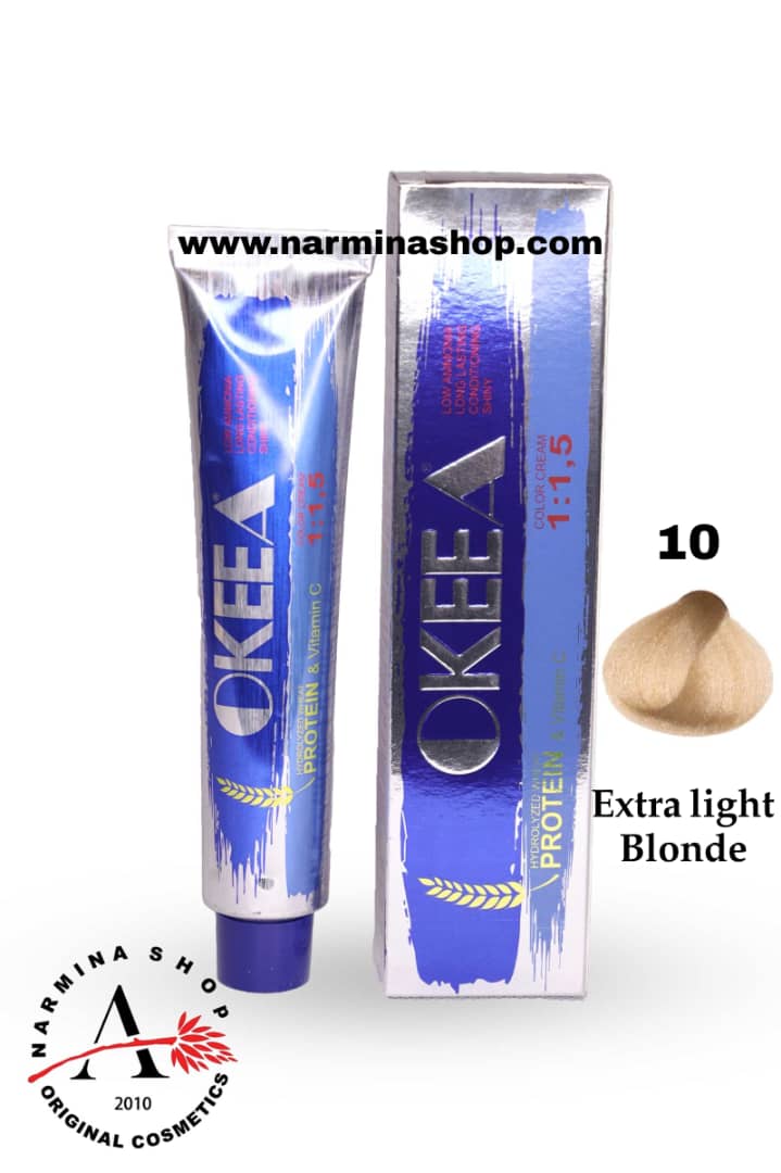 رنگ مو اکیا شماره 10 EXTRA LIGHT BLONDE