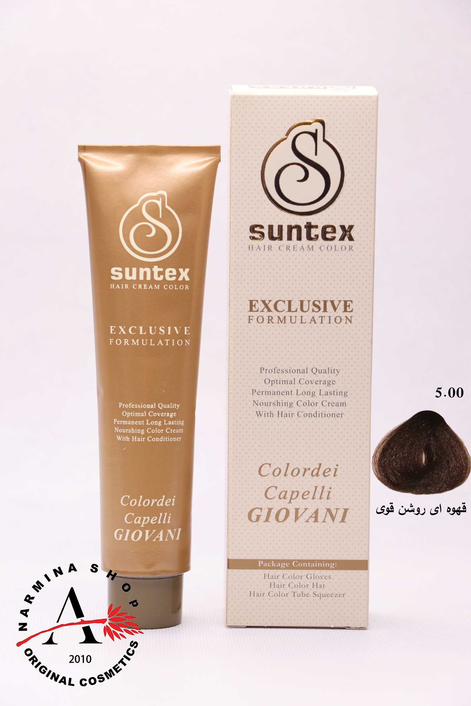 رنگ مو سانتکس شماره 5.00 (SUNTEX)