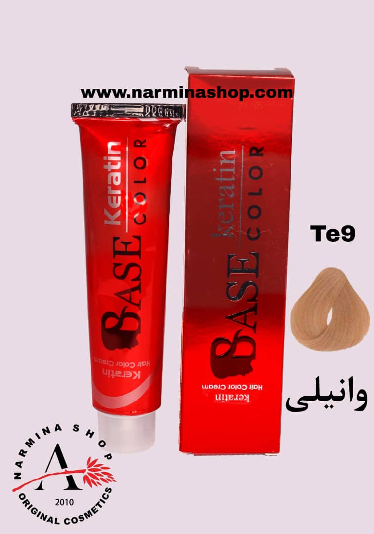 رنگ مو BASE وانیلی بیس TE9