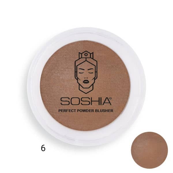 رژگونه دوآل فینیش سوشیا شماره 6 SOSHIA