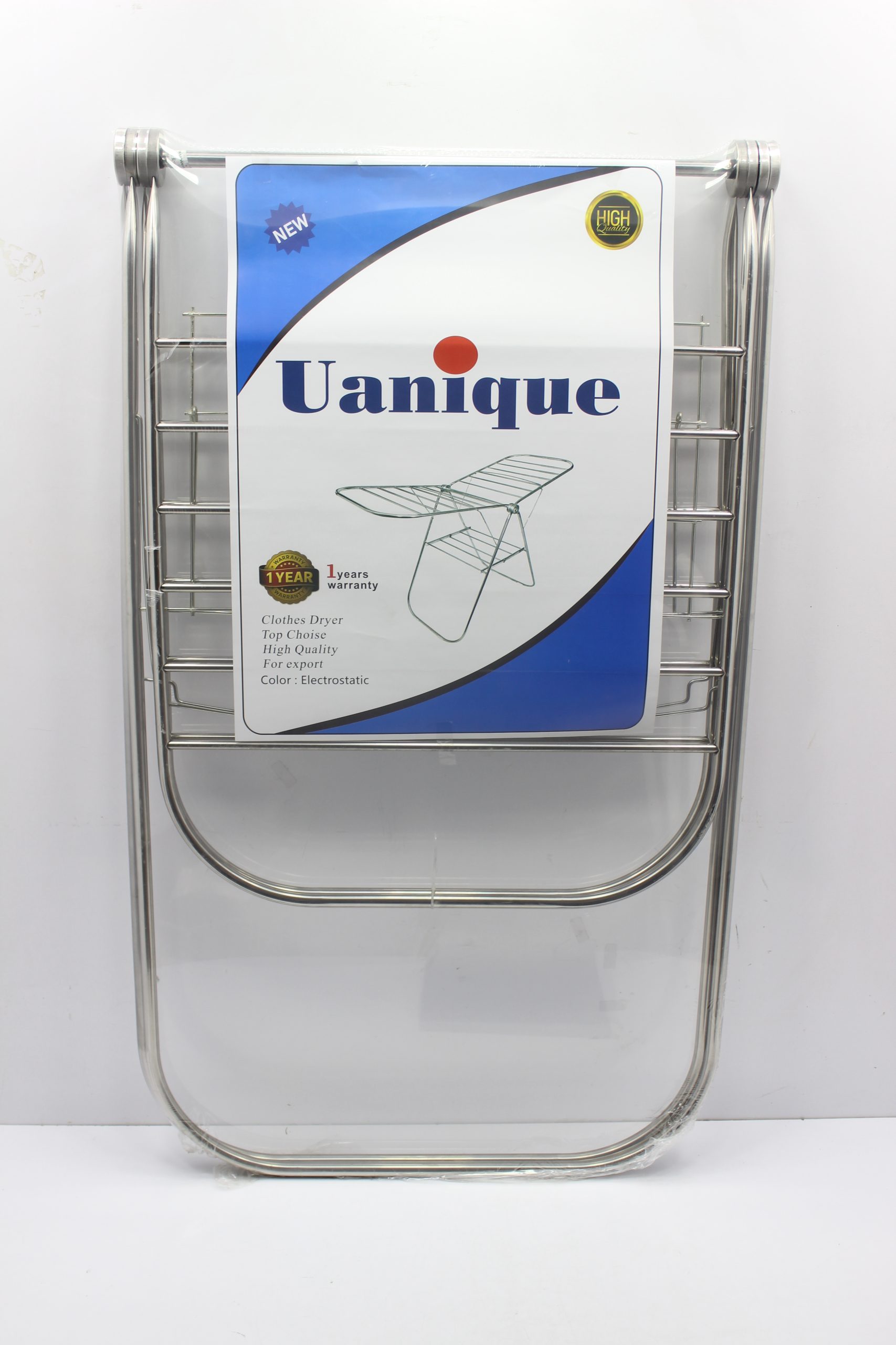رختآویز استیل مدل uanique – تاشو، مقاوم و مناسب برای استفاده خانگی و بیرونیجدید