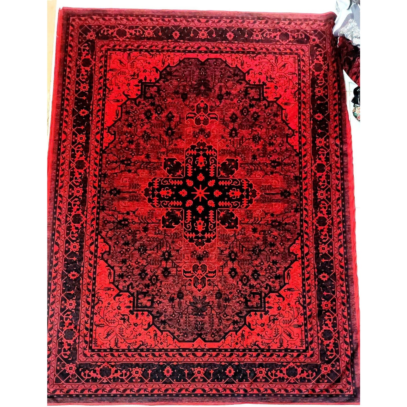زیرانداز / زیرسفره/ سفره پارچه ای مخمل 3متری