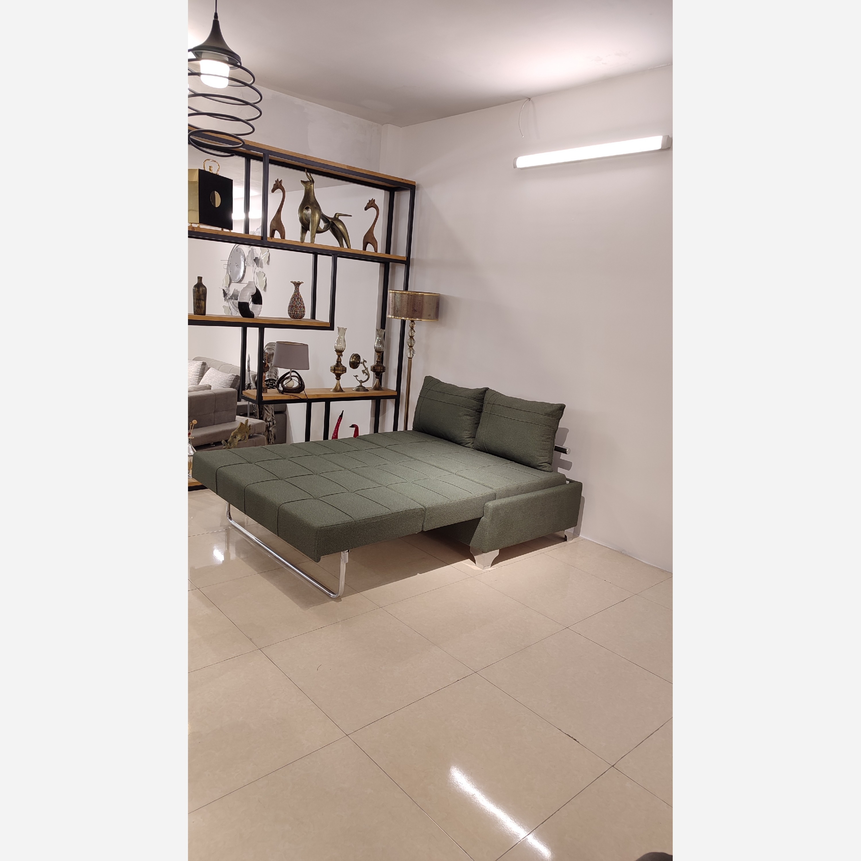 مبل تختخوابشو دونفره عرض 140 بدون دستهجدید