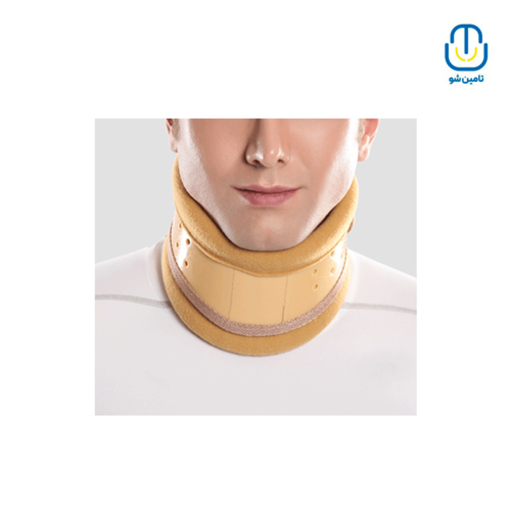 گردن بند طبی سخت کرم پاک سمن سایز M کد 222201002جدید