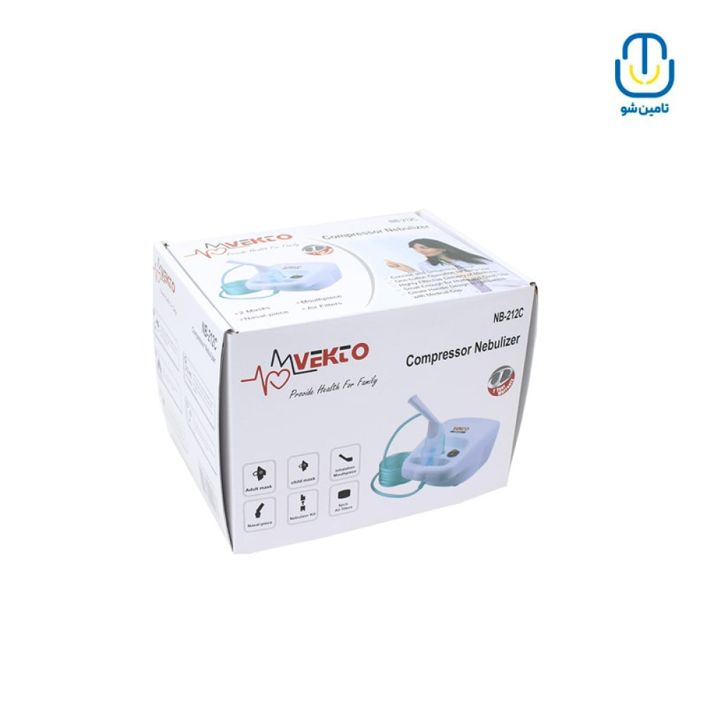 دستگاه نبولایزر کمپرسوری وکتو مدل NB-212Cجدید