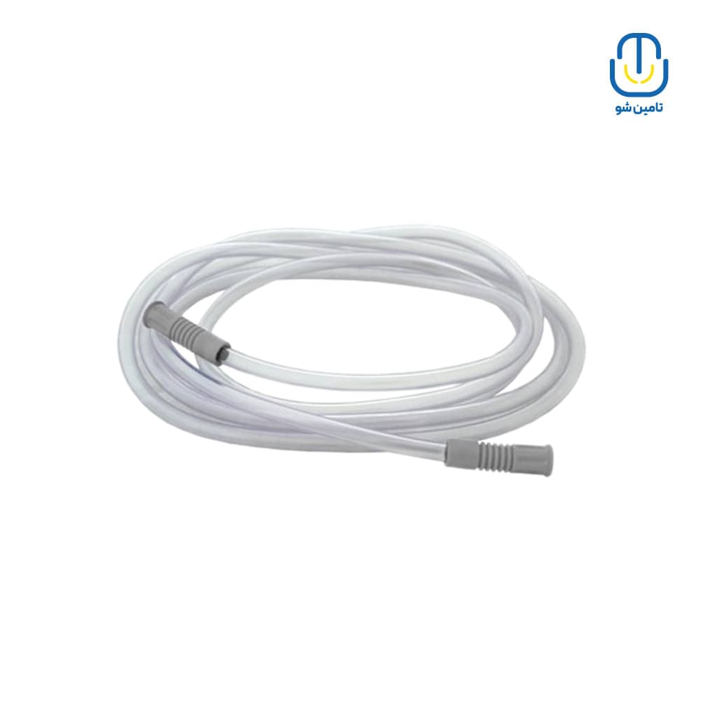 لوله ساکشن شکوه درمان سایز 30 خاکستری کارتن 120 عددی
