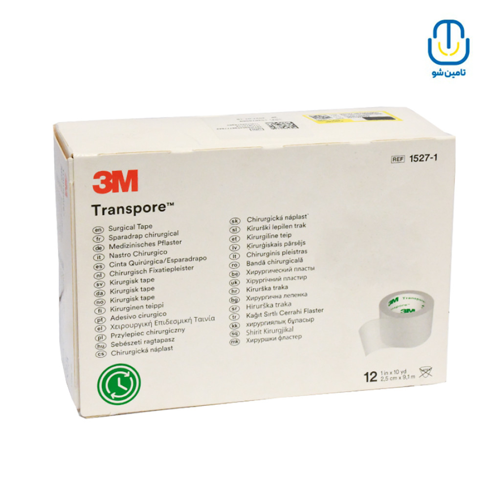 چسب ضدحساسیت تری ام شفاف 9×25 سانتی متر