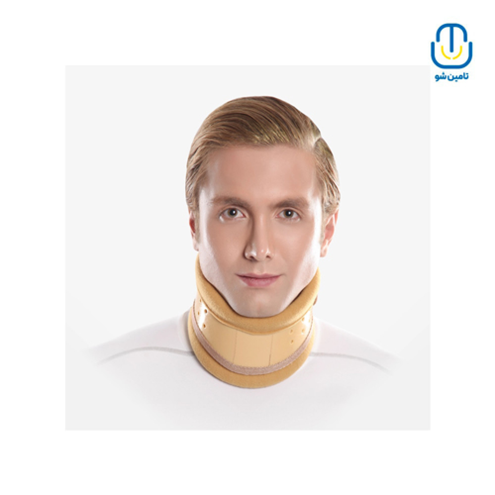 گردنبند طبی سخت کرم ایکس لارج پاک سمن 222401002جدید