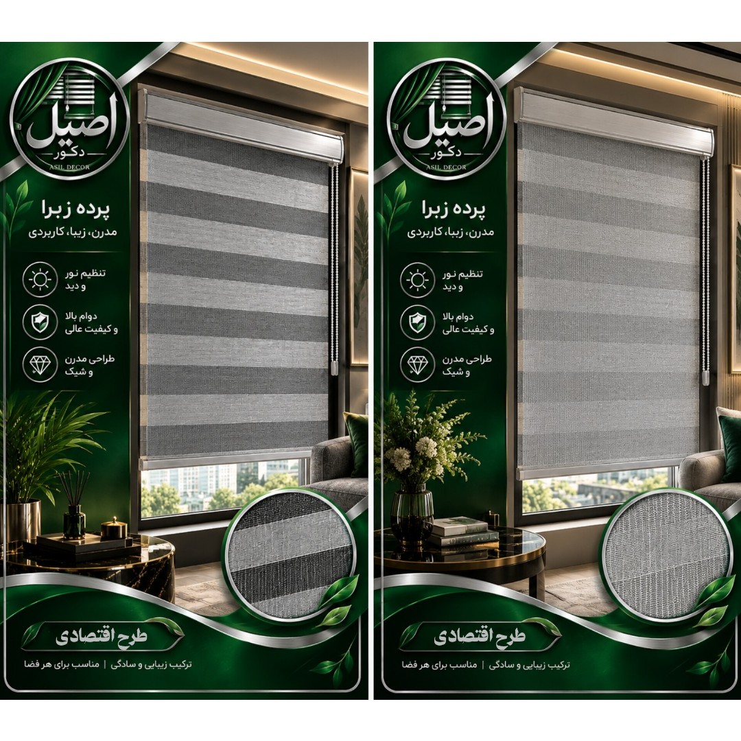 پرده زبرا اقتصادی