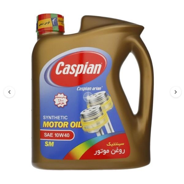 روغن موتور خودرو کاسپین مدل 10W-40 SM حجم 4 لیترجدید