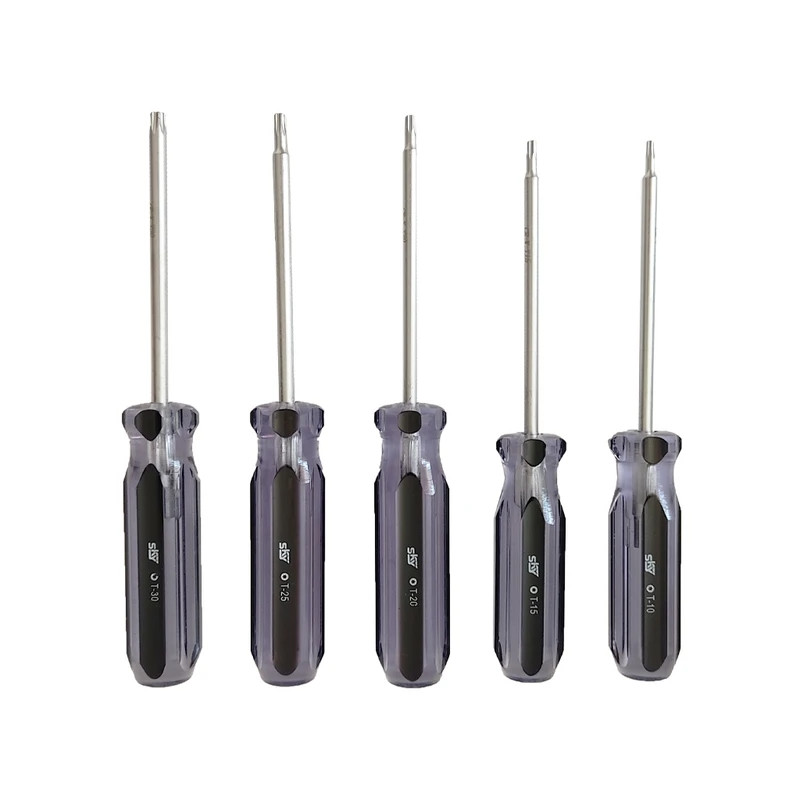 پیچ گوشتی اسکای مدل ستاره ای کد AJ-SKY-STSD-7150 مجموعه 5 عددیجدید
