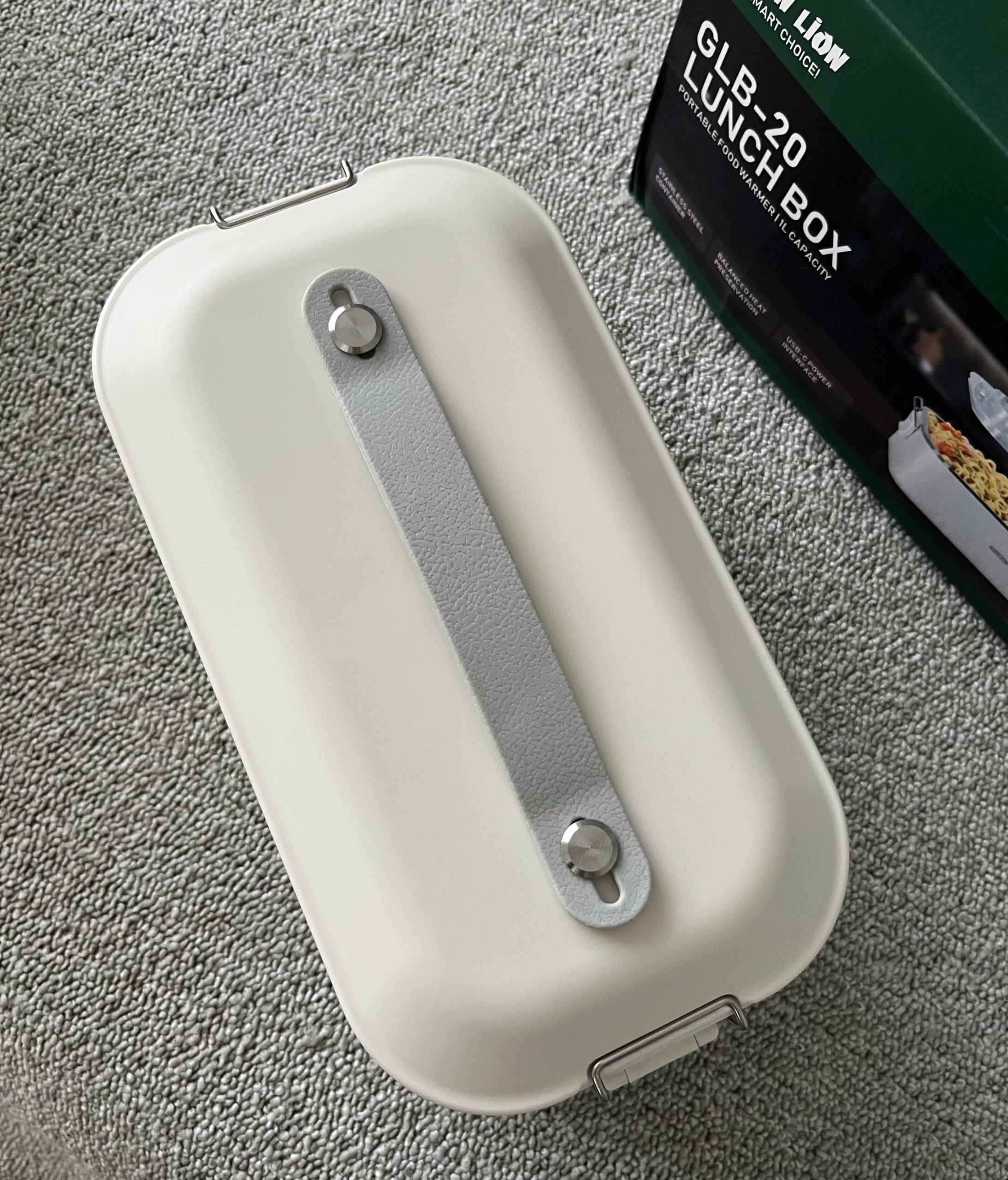 ظرف غذای هوشمند گرین لاین لانچ باکس مدل Green Lion GLB-20 LUNCH BOX Portable Food Warmer 1Lجدید