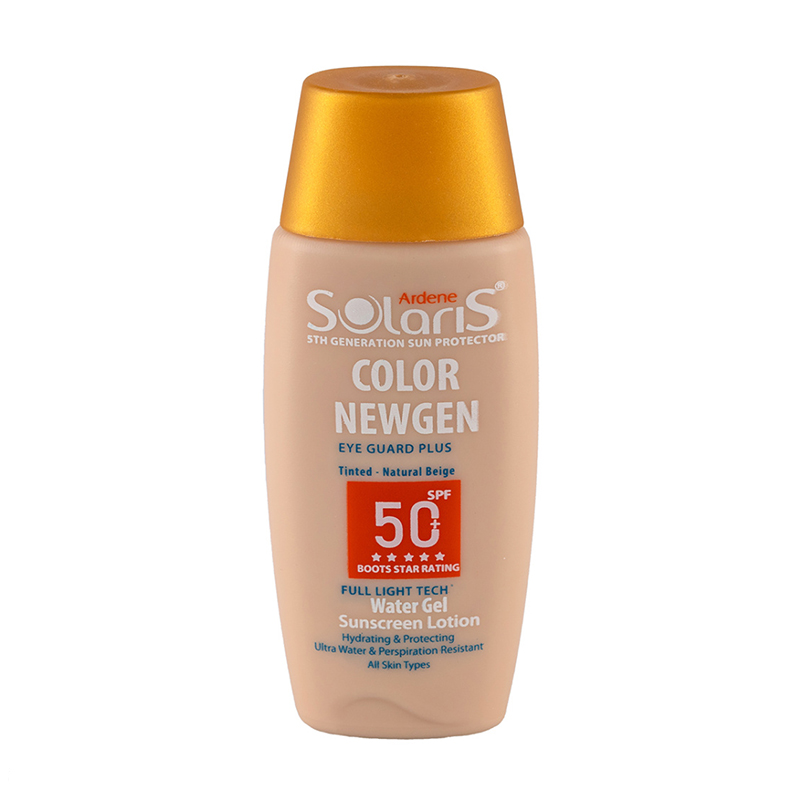 لوسیون ضد آفتاب رنگی آردن مدل Color Newgen با +SPF50 مناسب انواع پوست حجم 75 میلی لیتر