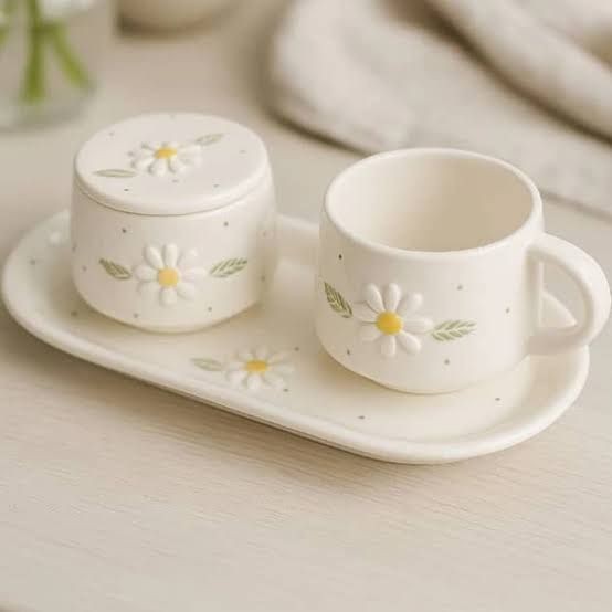 ست صبحانه خوری گل بابونهجدید
