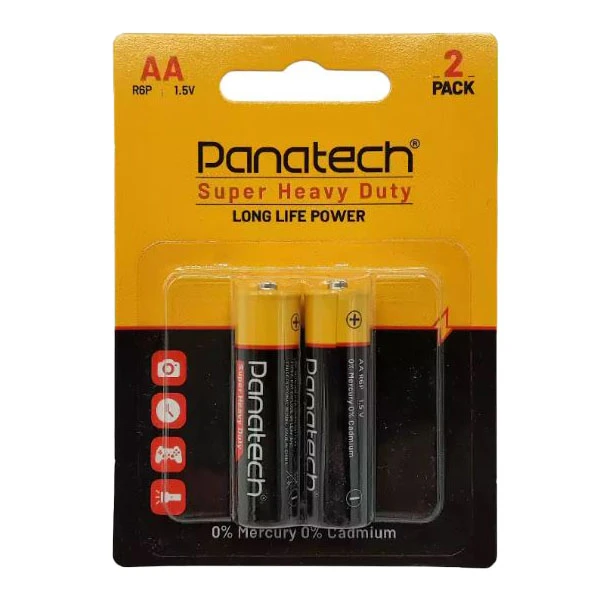 باتری قلمی پاناتک مدل Super Heavy Duty R 6P بسته 24 عددی های کالا