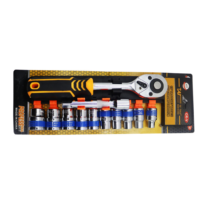 آچار بکس تات مدل YP-1/2INCH-12 مجموعه 12 عددیجدید