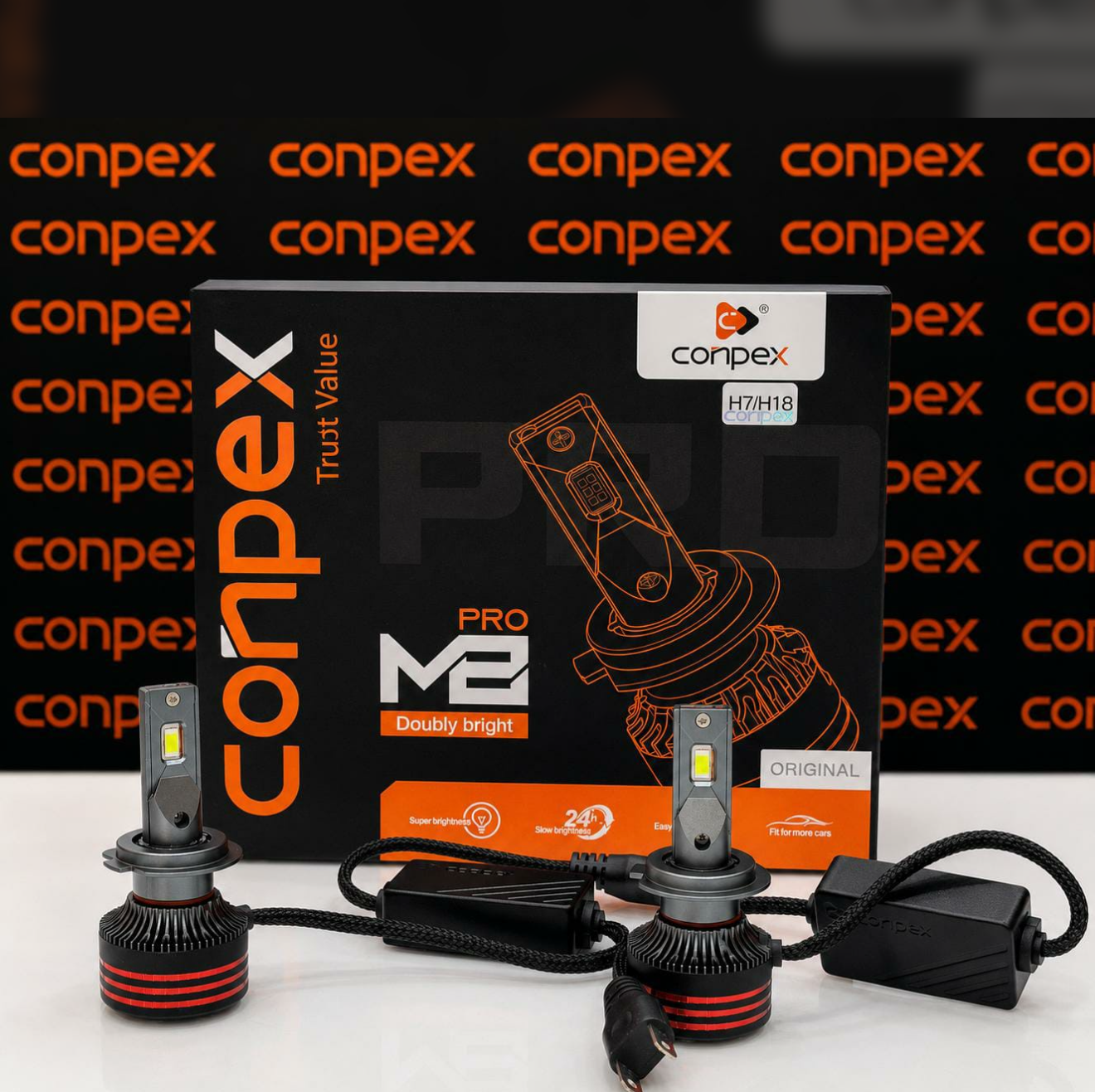هدلایت کانپکس m8pro اصلی پایه H7 با گارانتی