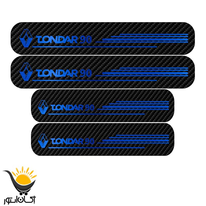 برچسب پارکابی خودرو تندر90 طرح کربن