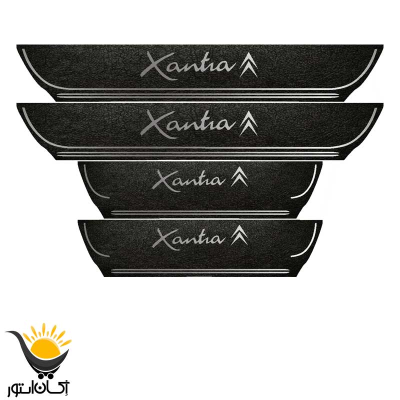 برچسب پارکابی خودرو زانتیا طرح چرم