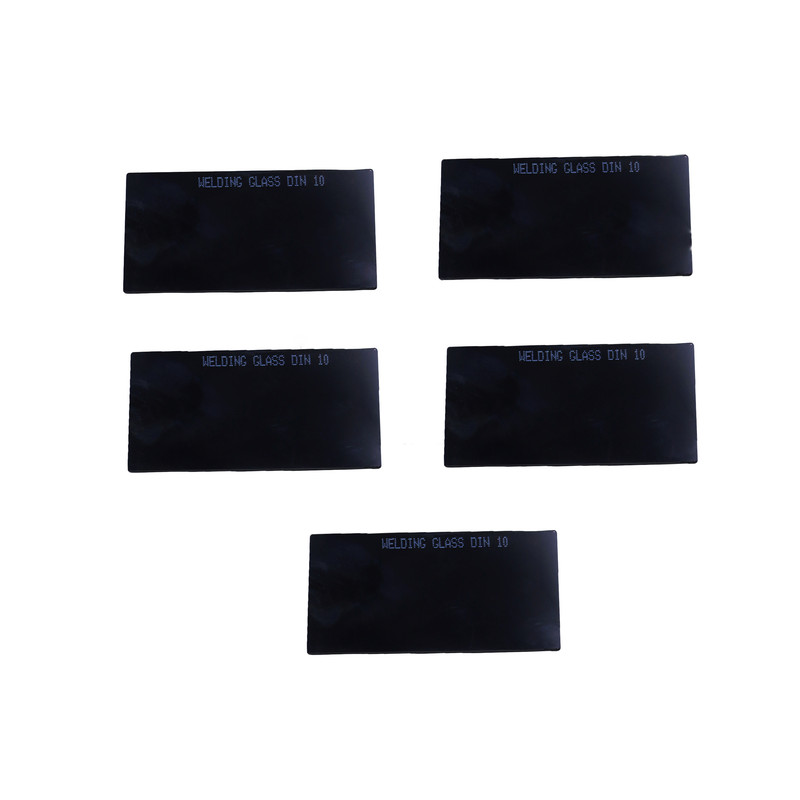 شیشه ماسک جوشکاری مدل YP-DIN10-100*50MM مجموعه 5 عددیجدید