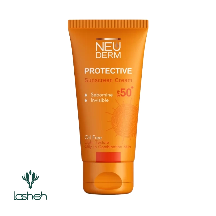 کرم ضدآفتاب SPF50 هایلی پروتکتیو بیرنگ نئودرم
