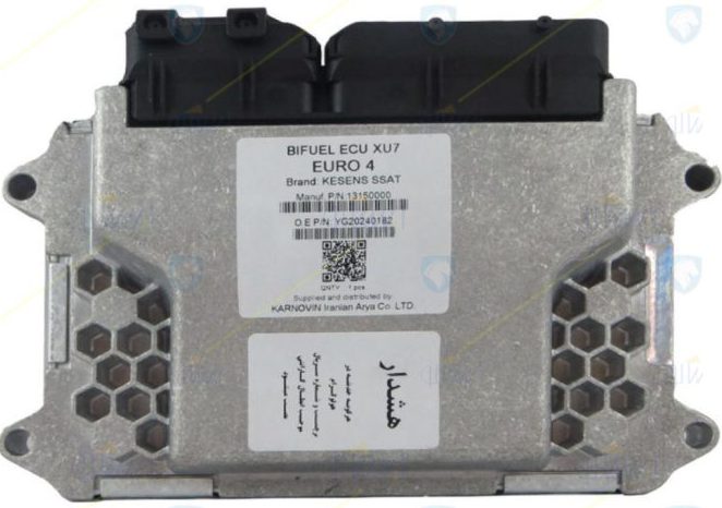 ECU موتور پژو پارس تیپ 5 با متعلقات ایساکو