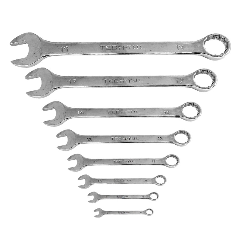 مجموعه 8 عددی آچار یکسرتخت و یکسر رینگی تک تول کد TRV07جدید