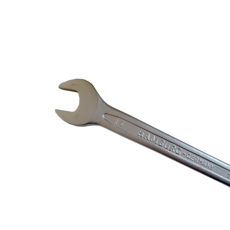 آچار یکسر تخت و یکسر رینگی هامبورگ مدل RO - 14155 سایز 14-15 میلی مترجدید
