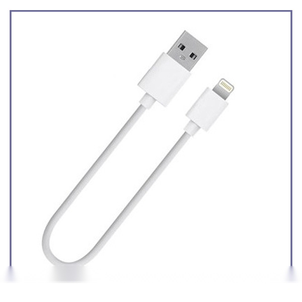 کابل شارژ کوتاه لایتنینگ Sunu Lightning Cable 25cmجدید