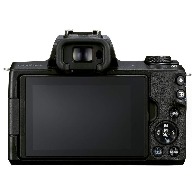 دوربین بدون آینه کانن Canon EOS M50 Mark II kit 15-45mm f/3.5-6.3 IS STMجدید