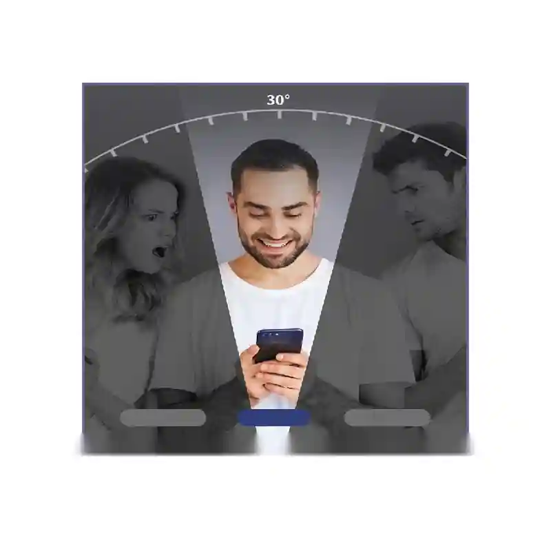 پک 2 تایی محافظ تمام صفحه بیسوس آیفون Baseuse Curved Screen Anti-peeping For iPhone 12/12 Pro SGAPIPH61P-ATG01جدید
