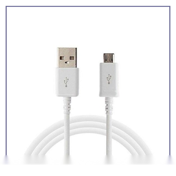 کابل شارژ میکرو USB سامسونگ 1متر SAMSUNG Micro USB Data Cable ECB-DU68WEجدید