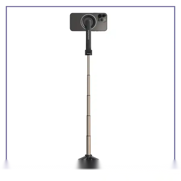 مونوپاد و سه پایه مگنتی پرودو Porodo Magsafe Selfie Tripod PDMGS64BKجدید