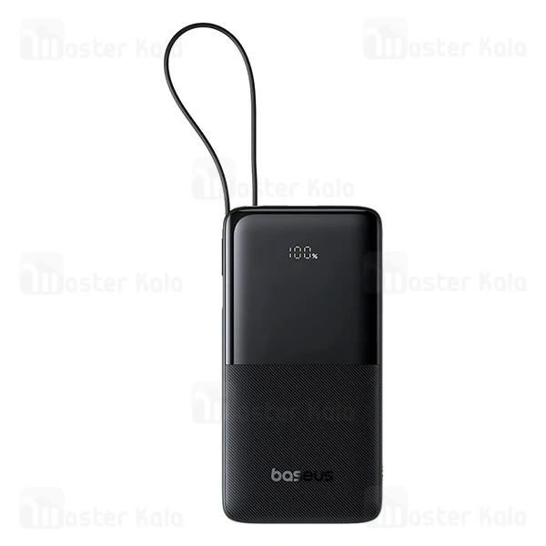 پاوربانک 10000 بیسوس Baseus Bipow 2 P10077101113 توان 20 وات همراه با کابل Type C متصلجدید