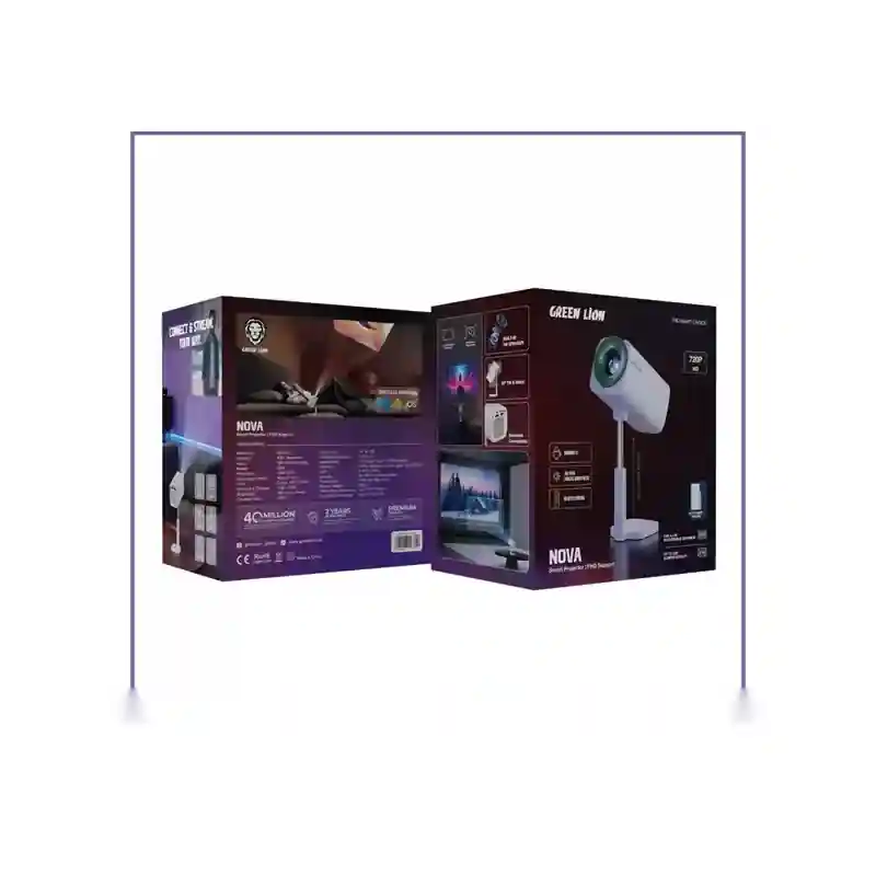 ویدیو پروژکتور فول اچ دی گرین لاین Green Lion Nova Smart Projector GNNOVPJRTWHجدید