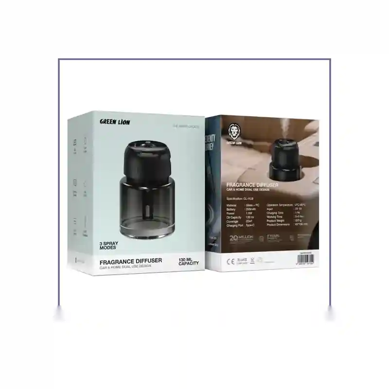 خوشبوکننده هوا 130 میلی لیتری گرین لاین Green Lion Fragrance Diffuser GNFRGCDIFBKجدید