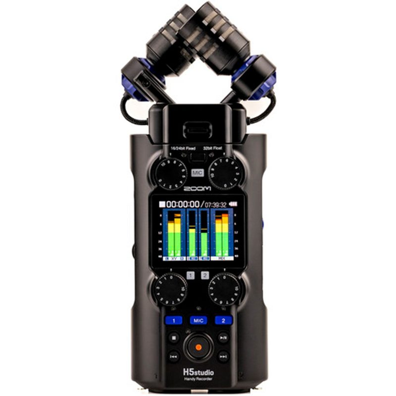 رکوردر صدا زوم Zoom H5studio 4-Track with 32-Bit Float Handy Recorderجدید