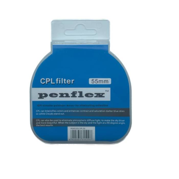 فیلتر لنز پلاریزه پنفلکس Penflex CPL SLIM 55MM Filterجدید