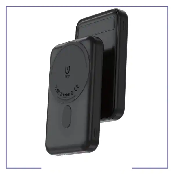 پاوربانک مگنتی 10000 گرین لاین Green Lion Lagos 10000mAh PowerBank GNLAG10KPB - سورمه ای