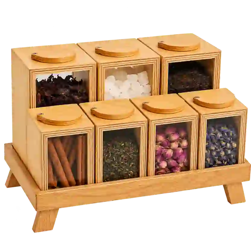 ست پاسماوری چوبی PLY-01جدید