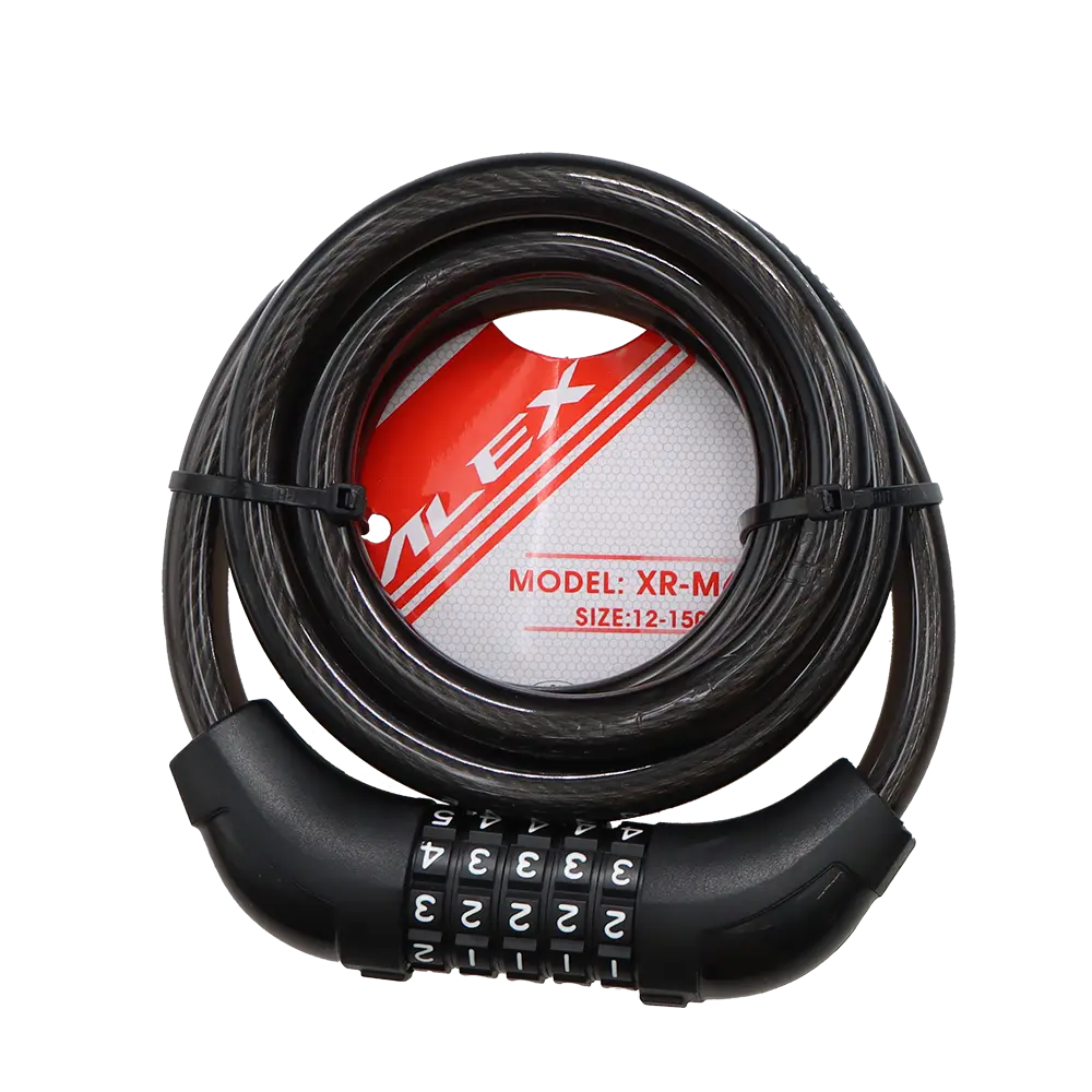 قفل دوچرخه الکس مدل ALEX XR-M614-S 12x1500MM