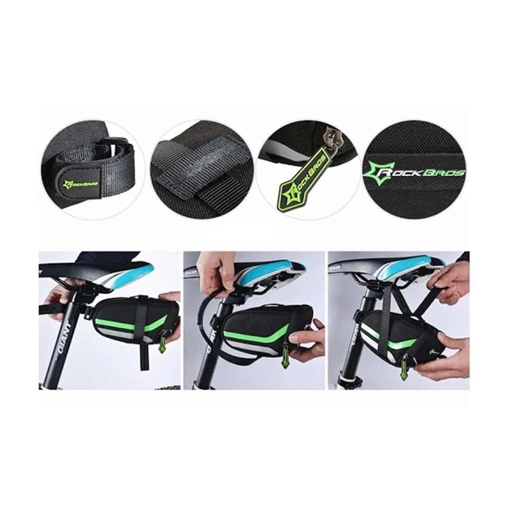 کیف زیر زین دوچرخه راک براس مدل ROCKBROS C11-BG