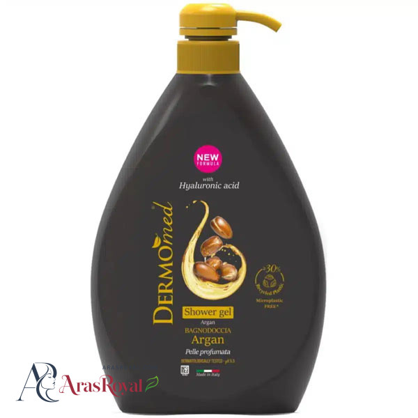 شامپو بدن درمومد DERMOmed حاوی روغن آرگان مدل Argan Oil حجم 1000 میل