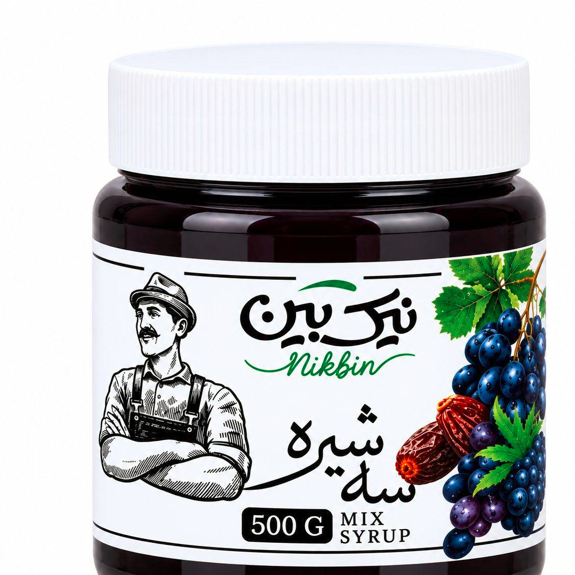 یک کارتن سه شیره نیک بین اردکان ( 36 عدد 500 گرمی )