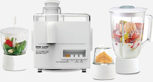 آبمیوه گیر 4 کاره لاکی نیولند ‎NL-2672WH